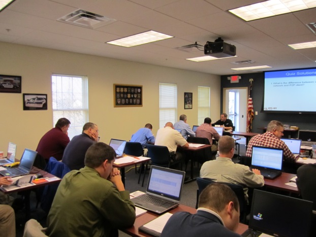 Traditional classroom cyber training